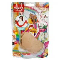 Nisip creativ, Crafy, 200 g, Natural