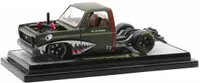 Model de colecție M2 Machines Modern: Autoturisme - Chevrolet Cheyenne Super 10 Square Body Truck, Green, 1973