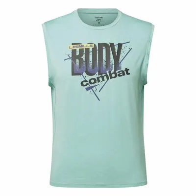 Tricou de Bărbați fără Mâneci Les Mills® Bodypump® Activchill