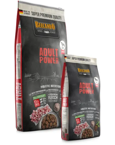 BELCANDO Power hrana uscata pentru cainii foarte activi, femele gestante sau care alapteaza, talie M-XL, 1 kg