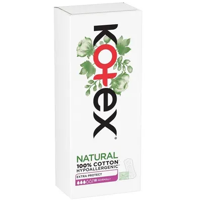 Absorbante zilnice Extra Protect Normal+, Kotex | 18 bucati