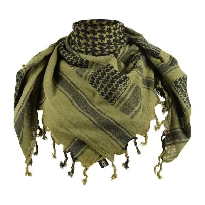 Esarfa M-TAC Dense Shemagh - FOLIAGE GREEN-NEGRU