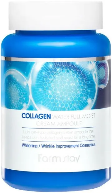 FarmStay Collagen Fiolă facială Water Full Moist, 250 ml
