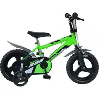 Bicicleta copii 3-5 ani, 12 inch, Verde, Dino Bikes DB412ULR88GR