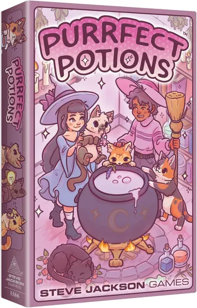 Joc de societate Purrfect Potions - Familial
