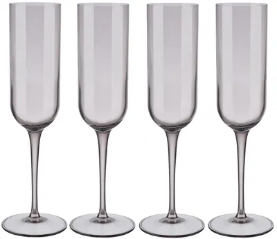 Set 4 pahare de vin Blomus - Fuum, 210 ml, maro