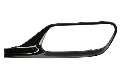 Ornament teava evacuare Stanga Spate potrivit MERCEDES C-KLASA W206 dupa 2021 - (exterior; negru; AMG)