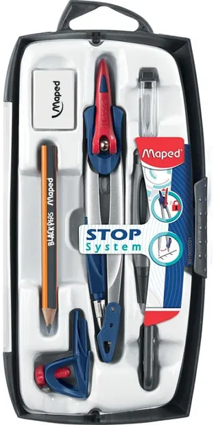 Set de materiale de desen Maped - Stop System, 7 piese