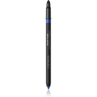 Catrice Velvet Glide creion dermatograf waterproof cu efect matifiant culoare 050 Blue Pulse 1.4 g
