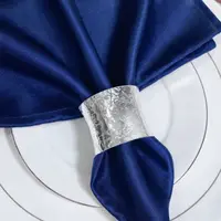 Inele pentru șervețele Morello - Silver Lux, 6 bucăți