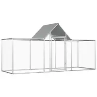 Gossi cotet pentru pasari, 3 x 1 x 1,5 m, otel galvanizat