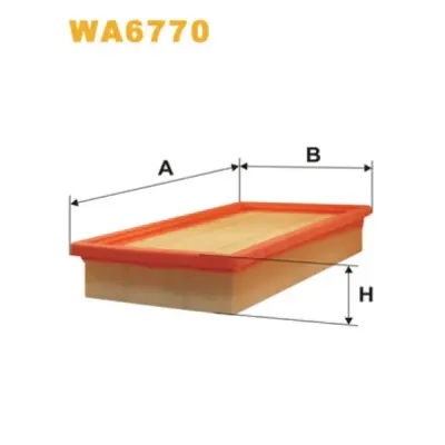 Filtru aer WIX FILTERS WA6770