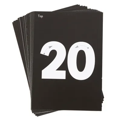 Set de 20 de șabloane A5 pentru pre-scriere