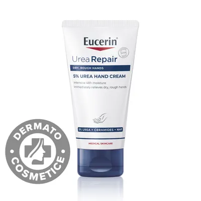 Crema de maini cu 5% uree, 75ml, Eucerin