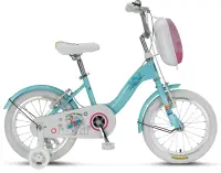 Bicicleta copii UMIT Hawai, culoare turcoaz, roata 16 , cadru otel