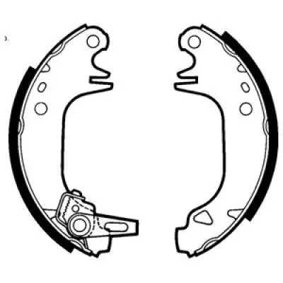 Set saboti frana DELPHI LS1423