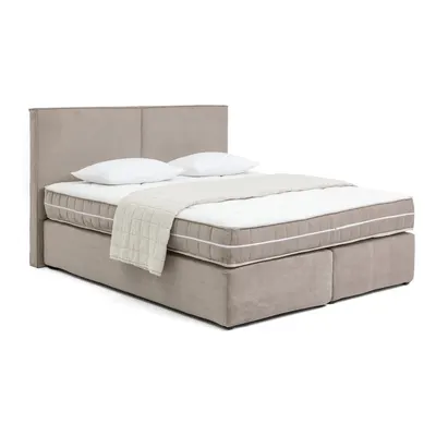 Pat boxspring taupe 180x200 cm Olia Bold – Bonami Selection