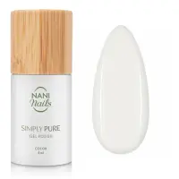 NaniNails Simly Pure unghii cu gel folosind UV / lampă cu LED culoare Clouds 5 ml