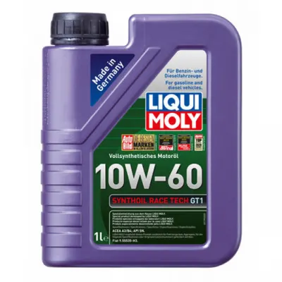 Ulei motor Liqui Moly Synthoil RACETECH GT1 10W-60 (1390) (8908) 1L 1L