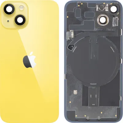 Capac Baterie Apple iPhone 14, Galben, Swap