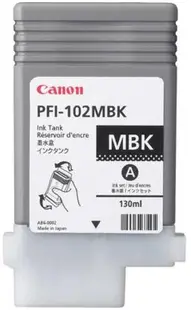 Cartuș cu cerneală Canon PFI-102, pentru imagePROGRAF iPF500/700, matte black