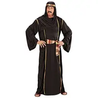 Costum sheik arab negru