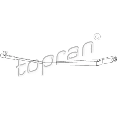 Brat stergator, parbriz TOPRAN 113 485