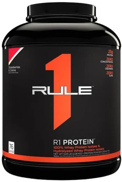 R1 Protein, căpșuni, 2.28 kg, Rule1