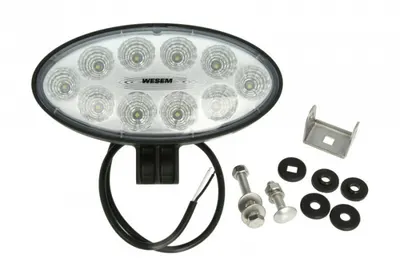 Lumina lucru (LED, 12 24V, 35W, 3000lm, numar elemente LED: 10, lungime: 176mm, inaltime: 87mm, adancime: 86mm, lungime cablu: 0,5m, carcasa din aliaj)