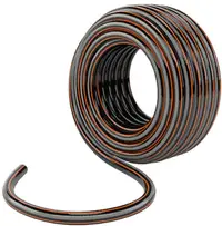 Furtun Palisad - PVC, întărit, Ø 3/4'', 20 m, negru