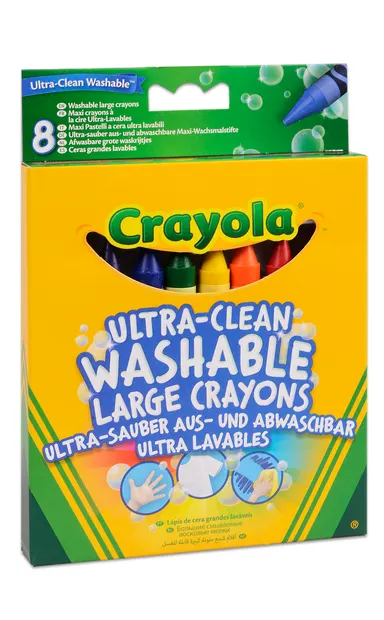 Set Crayola – 8 creioane mari lavabile