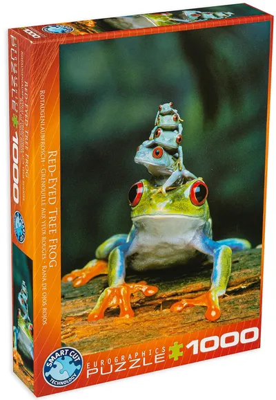 Puzzle Eurographics de 1000 piese – Brotăcel cu ochi roșii