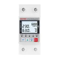 Releu Sinotimer, Wifi Tuya protectie supratensiune, subtensiune, reglabil intre 1-63A, contor energie