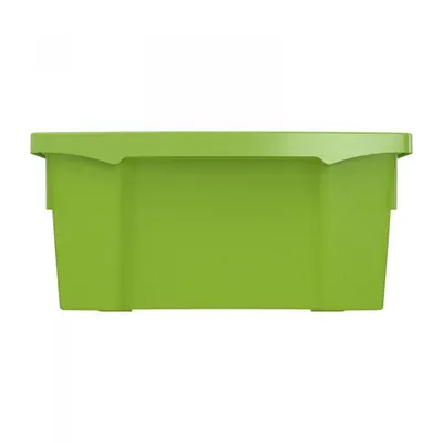 Cutie de depozitare stivuibila pentru scoala si gradinita, marimea M verde