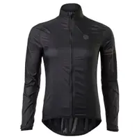 Geacă de ciclism femei Essential windproof și pliabilă negru