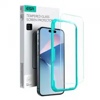 Folie de protectie Ecran ESR pentru Apple iPhone 16 Pro Max, Sticla Securizata, Full Glue