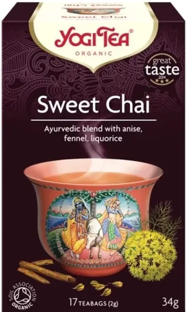 Ceai dulce, 17 pliculețe, Yogi Tea
