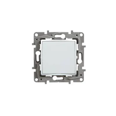 Obturator si adaptor Mosaic, alb, LEGRAND NILOE