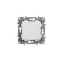 Obturator si adaptor Mosaic, alb, LEGRAND NILOE