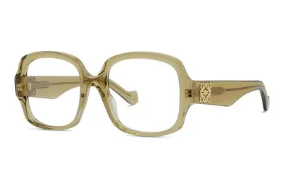 Loewe Anagram Anagram Green Squared Eyeglasses