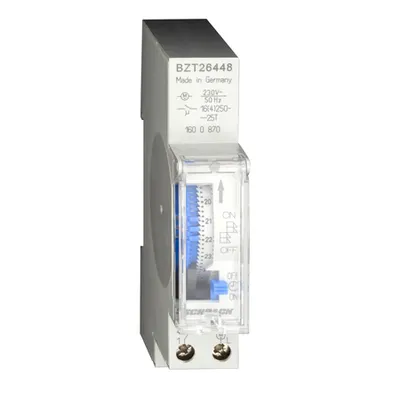 Ceas programabil zilnic analogic,sincron, 1NO, 1UH, Tempus A