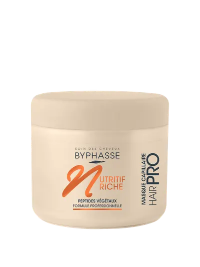 Masca pentru par uscat Hair Pro Nutritiv Riche, 500ml, Byphasse