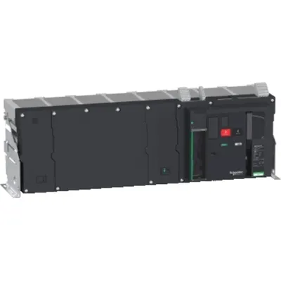 Intreruptor Masterpact MTZ3 50H2, 5000 A, 4P fix, fara Micrologic