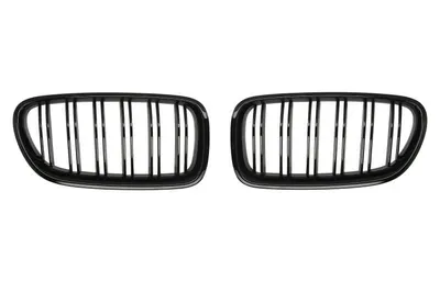Set grile radiator model pachet M, negru lucios potrivit BMW Seria 5 F10, 5 F11 1.6-4.4 2009-2017