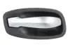 Maner usa Fata Spate Stanga interior, argintiu negru potrivit BMW Seria 5 E60, 5 E61 2.0-5.0 2002-2010