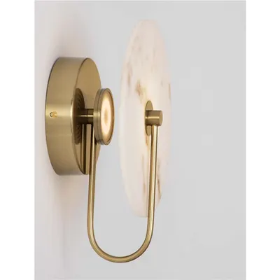 Plafoniera MARU Alama aurie Otel, Aluminiu & Imitated Marble LED 6 Wat 220-240Volt 417Lm 3000K IP20