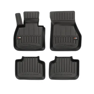 Set covorase cauciuc 4 piese proLine 3D, fata spate negru, potrivit BMW X1 (F48), X2 (F39) 11.14-, SUV