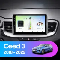 Navigatie Auto Teyes CC4L DTS Kia Ceed 3 2018-2022 6+64GB 10.2" QLED Qualcomm 2Ghz, Android 4G Bluetooth 5.1 DSP