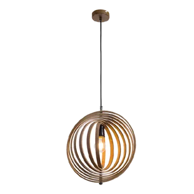 Pendul Woody-R 1xe27 D380mm