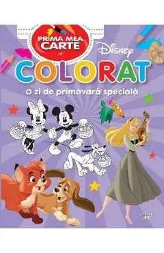 Prima mea carte de colorat. O zi de primavara speciala